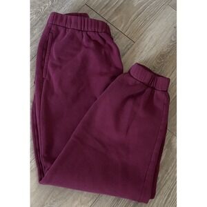 Hollister Sweatpants Womens Large Pockets Pink High Rise‎ Soft